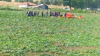 Σοκ στην Τουρκία: Συντριβή εκπαιδευτικού ελικοπτέρου με δύο τραυματίες