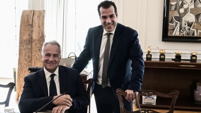 Βορίδης για Πλεύρη: Μοιραζόμαστε κοινές αξίες και λίγο παραπάνω - Η τελετή παράδοσης παραλαβής στο υπουργείου Μετανάστευσης