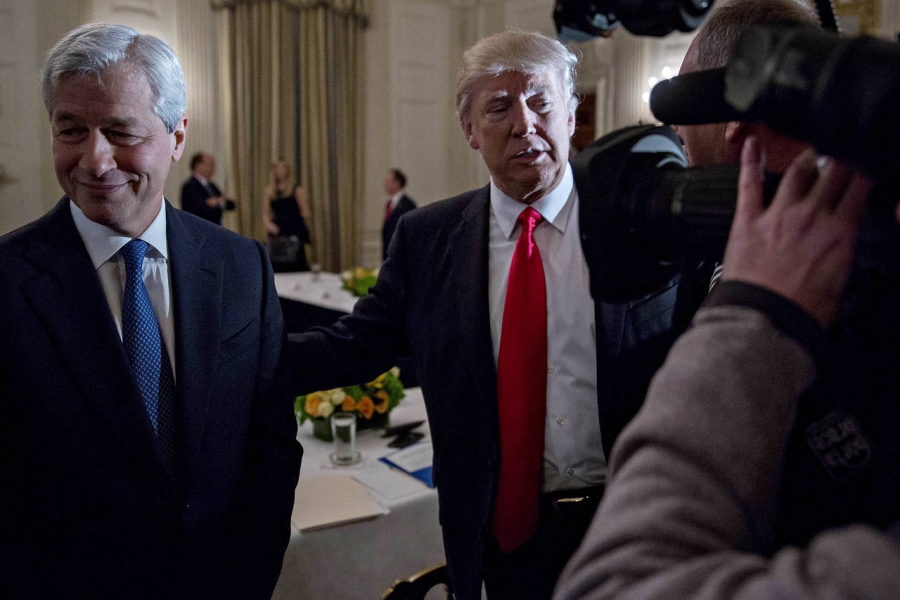 Πληρωμένη απάντηση Trump στον Dimon της JP Morgan - «Κάνεις λάθος, υπάρχει ένας κακός άνθρωπος στη Fed»