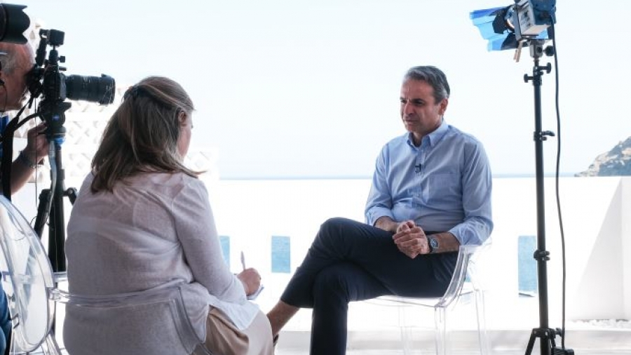 Μητσοτάκης: Δεν θα ανεχθούμε επιθετική συμπεριφορά και παραβιάσεις των κυριαρχικών δικαιωμάτων - Δεν ανησυχούμε για την ενεργειακή μας επάρκεια το καλοκαίρι