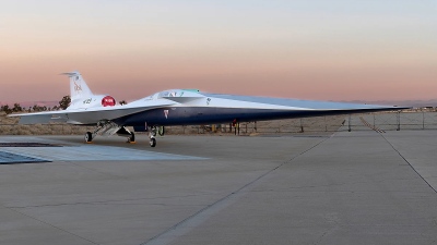 Το υπερηχητικό στρατηγικό αεροσκάφος X-59 της NASA πραγματοποίησε την πρώτη του πτήση με επιτυχία