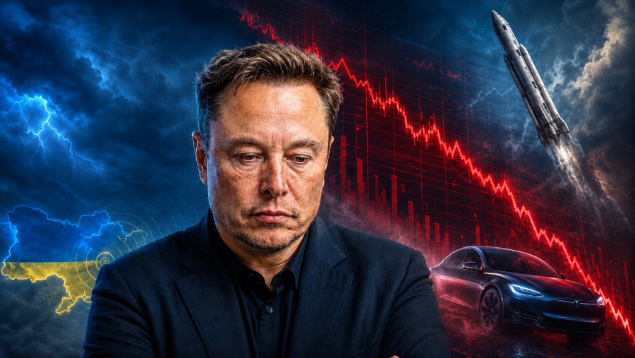 Εφιαλτική εβδομάδα για Musk: Έχασε 130 δισ. από τη βουτιά των Tesla, SpaceX - Τον χτυπούν για την προτροπή ειρήνης στην Ουκρανία