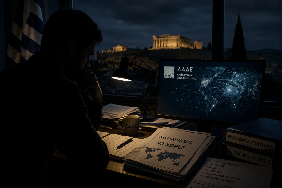 Έρχεται φορολογικό «σαφάρι» σε 93 χώρες - Η ΑΑΔΕ ανοίγει λογαριασμούς και εισοδήματα Ελλήνων του εξωτερικού