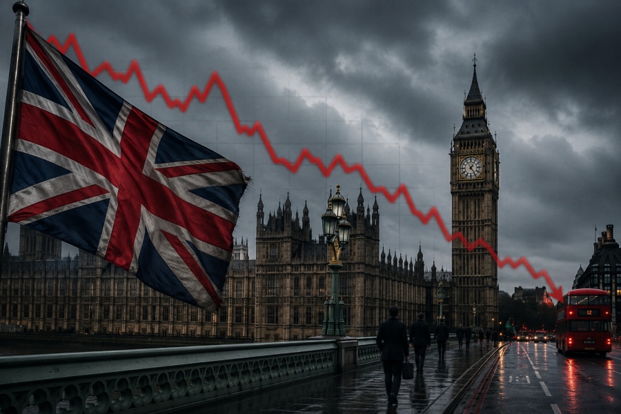 Οικονομική κατάρευση στη Βρετανία - Η «τέλεια καταιγίδα» που πλήττει παραγωγή, προσλήψεις και επενδύσεις