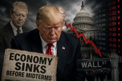 Iran lured Trump into a trap, just like Carter - Economy sinks ahead of midterms