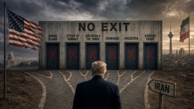 Unsettling US admission: Six roads, no way out, Trump's Iran plan collapses into an IRGC death trap at Hormuz