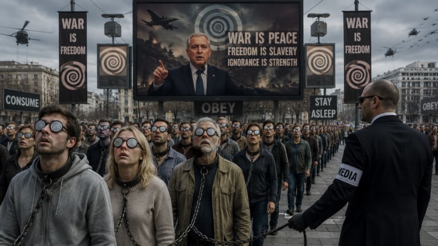Ηλεκτροσόκ: Η προπαγάνδα αποκαλύπτεται - ΕΕ, ΝΑΤΟ και ΗΠΑ υπνωτίζουν τους λαούς και τους σέρνουν σε πόλεμο με τη Ρωσία
