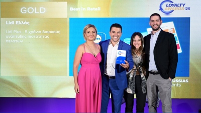 Η Lidl Ελλάς διακρίνεται ξανά με 9 βραβεύσεις στα Loyalty Awards 2025