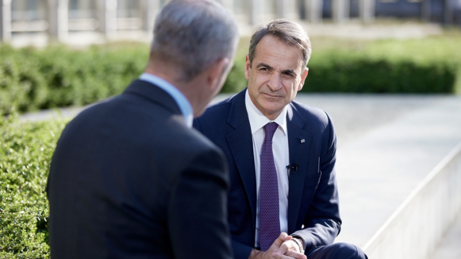 Μητσοτάκης σε CNN: Πρέπει να επανεκτιμηθούν οι προβλέψεις για την ανάπτυξη - Σημαντικές πληθωριστικές πιέσεις