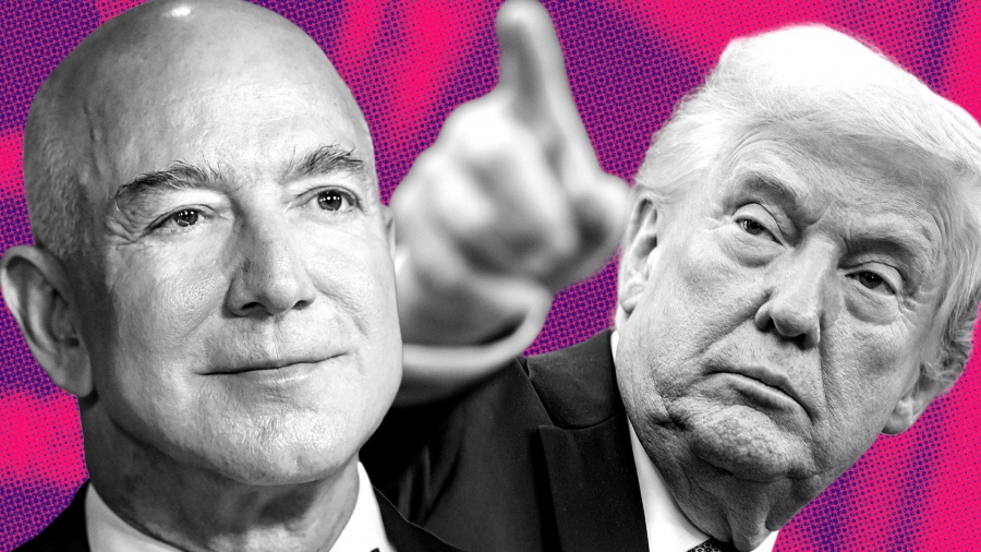 Το σχέδιο Bezos για να «πατήσει» τον Musk – Επίθεση… γοητείας στον Trump για τα δις του Διαστήματος