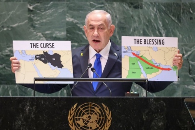 Μεγαλείο προπαγάνδας - Ο Netanyahu ζήτησε από τις IDF να στήσουν ηχεία στη Γάζα να τον ακούσουν όλοι στον ΟΗΕ