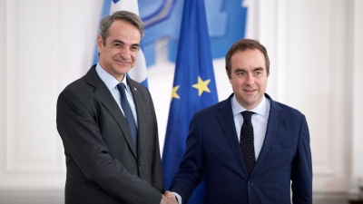 Στο Μαξίμου ο Lecornu - Μητσοτάκης: Εμβαθύνεται διαρκώς η στρατηγική εταιρική μας σχέση με τη Γαλλία