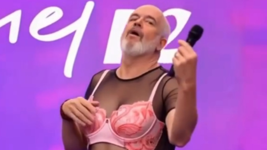 Ο Rama ξεδιπλώθηκε: Αισθησιακός χορός με τακούνια και γυναικεία ρούχα – Σάλος με τον Αλβανό πρωθυπουργό... drag queen