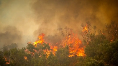 Πύρινος εφιάλτης στην Κρήτη - Ανεξέλεγκτη η φωτιά στο Ρέθυμνο, κάηκαν σπίτια, εκτός μάχης τα εναέρια - Νεκροί 2 πυροσβέστες