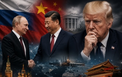 Rapid developments - Russia–China joint statement causes terror in US: Hegemony over, Putin and Xi built global axis