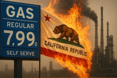 Unbelievable: California gas prices hit $8 a gallon – ‘Fuelmaggedon’ looms as anger mounts against Trump
