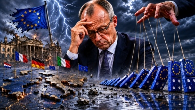 Governments collapse in Europe over Ukraine as terrifying backstage plots emerge to overthrow or depose German Chancellor Merz