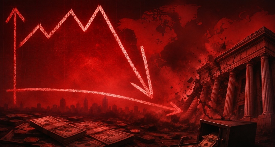 Shocking 1929 market crash and banking collapse imminent as experts warn investors to sell everything and hide their money