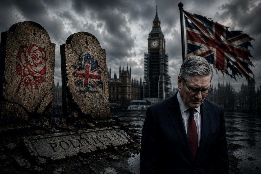 Britain a political graveyard as rage boils over: 