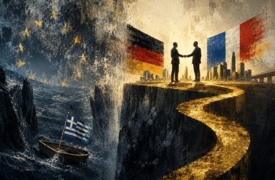 Shock economic truth hits Athens as trillions in joint EU debt route massive funding to France and Germany while Greece faces terminal stagnation