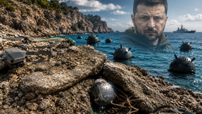 Νέο σοκ - O Zelensky απειλεί την Ελλάδα - Οι Ουκρανοί σπέρνουν νάρκες και drones σε Αιγαίο, Ιόνιο - Επιβεβαίωση της ρωσικής FSB