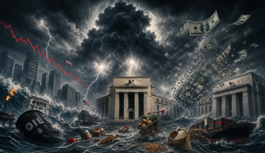 Η τέλεια καταιγίδα - Παγκόσμιος εφιάλτης ακρίβειας σοκάρει τις ανήμπορες κεντρικές τράπεζες