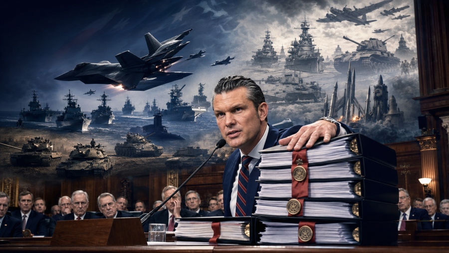 Βόμβα Hegseth - «Κινδυνεύουμε» δώστε 1,5 τρισεκ. δολάρια στην Άμυνα... - Περισσότερα από όσο στοίχησε στις ΗΠΑ ο Β' Παγκόσμιος Πόλεμος