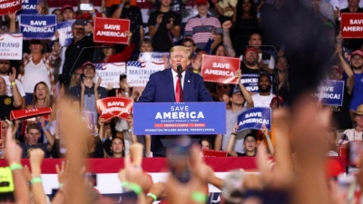 Ξέσπασμα Trump: Πολιτική η δίωξή μου - O Biden θέλει να καταστρέψει τις ΗΠΑ αλλά δεν θα του το επιτρέψω
