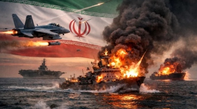 Chaos in Hormuz – Trump: Iranians are getting kicked in the ass – IRGC: Hell in Bahrain, Kuwait, Jordan, 2 tankers in flames