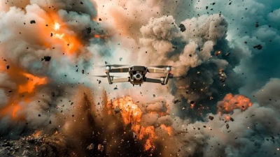 Περισσότερα από 570 drones καταρρίφθηκαν πάνω από τη Ρωσία