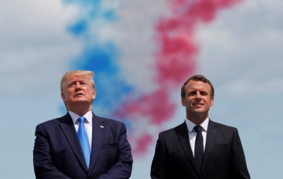 Φαρμάκι και χλευασμός Trump κατά Macron: Τον δέρνει η γυναίκα του, ακόμη να συνέλθει