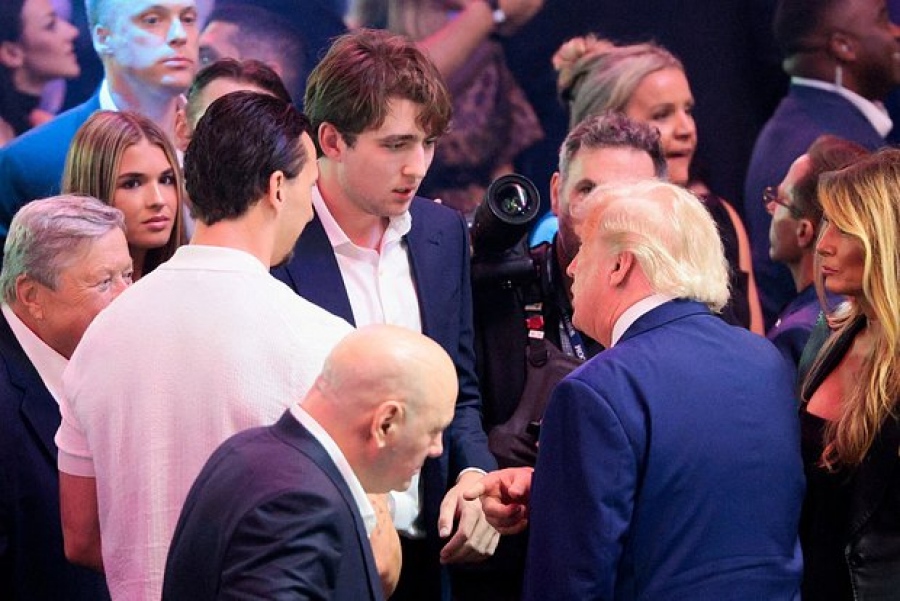 Ο 20χρονος γιος του Trump, με νέα εμφάνιση, έχει προκαλέσει αντιδράσεις στο διαδίκτυο - Εσείς εγκρίνετε;
