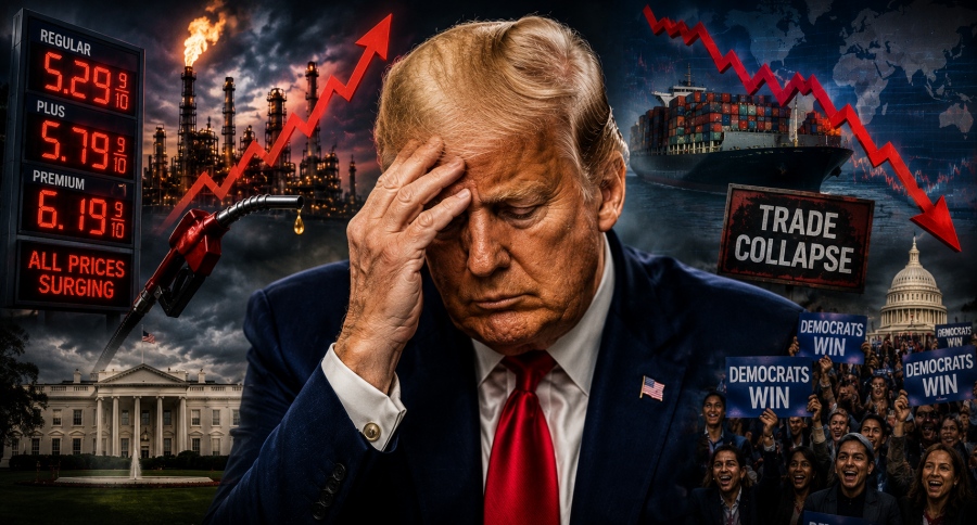 «Φλέγεται» η υφήλιος: Πανικός στον Trump πριν τις εκλογές, σοκ με πετρέλαιο στα ύψη - Απεγνωσμένη πρόκληση Zelensky στην Κασπία