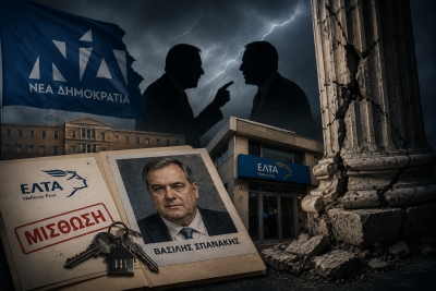 Γαλάζιος εμφύλιος με... αποκαλύψεις - Κάρφωσαν τον Σπανάκη για ακίνητο που νοικιάζει στα ΕΛΤΑ
