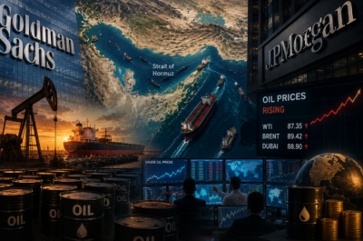 Time running out for Hormuz, when oil shock arrives: what Goldman Sachs, JPMorgan, and Fitch predict for prices