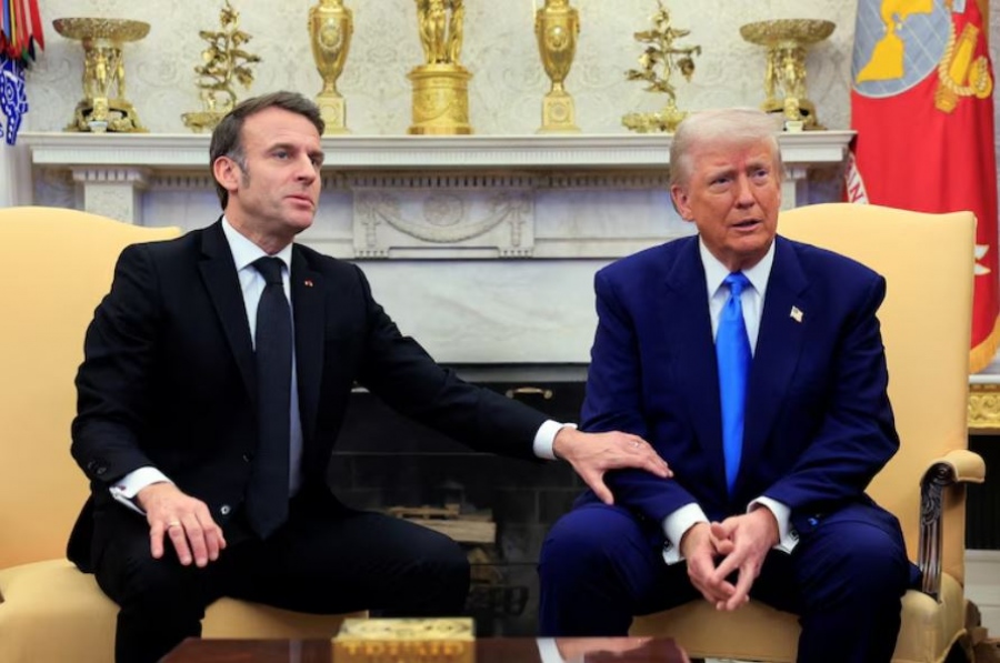 Απίστευτο και σοκαριστικό - Ο Trump διέσυρε δημοσίως τον Macron: Μου κλαψούριζε: Σε ικετεύω, κύριε, θα κάνω ό,τι θέλεις