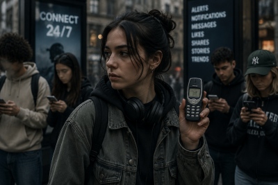 Εμπρός, προς τα... πίσω! - Γιατί η Gen Z πετάει τα smartphones για τα «χαζοκινητά» του 1990