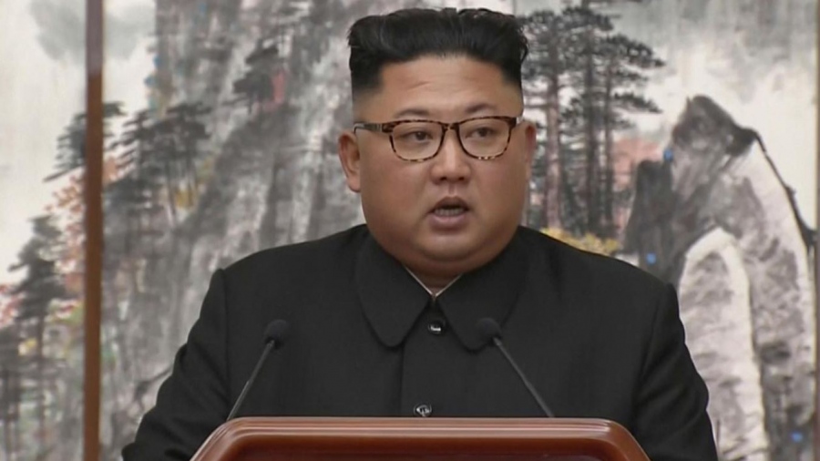 Ο Kim Jong-un επιθεώρησε το νέο αντιτορπιλικό Kang Gon: «Πυρηνική αποτροπή σε ξηρά, θάλασσα και αέρα»
