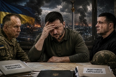 Kyiv gripped by panic as Volodymyr Zelensky prepares to oust military chief Oleksandr Syrsky following Mykhailo Fedorov chaos and mutiny by Ukrainian generals