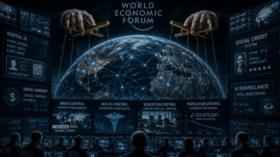 Digital dystopia: The World Economic Forum controls the planet through Artificial Intelligence – The secret plan of the elites