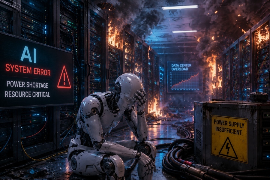 The great AI scam: A coming shock of shortages that will blow up data centers