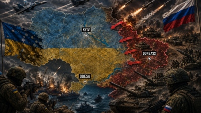 «Θα καίγονται τα πάντα» - Η Ρωσία άρχισε την «απομόνωση» σε Κίεβο, Οδησσό – Φιάσκο και σφαγή Ουκρανών στην Kostyantynivka
