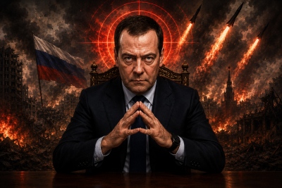 Κεραυνοί Medvedev κατά Zelensky - Θα χτυπήσουμε τους «μπάσταρδους του Kιέβου» πολύ πιο δυνατά... θα γίνουν όλα στάχτη και ερείπια