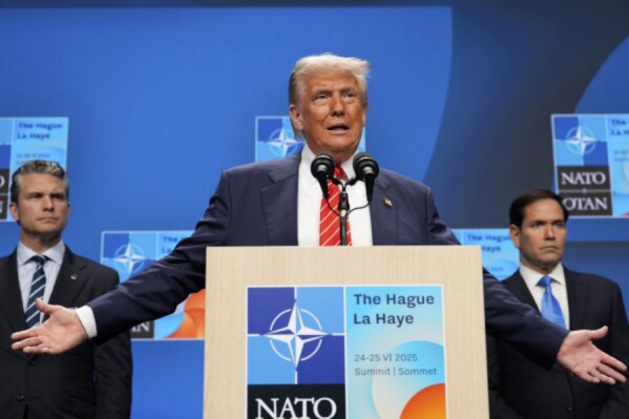 Bloomberg: Ο Trump δεν ανέφερε ούτε μια φορά ευθέως τη Ρωσία στην Σύνοδο ΝΑΤΟ – Ένιψε τας χείρας του
