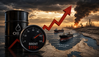 Βόμβα - Η Goldman Sachs βλέπει το Brent πάνω από τα 110 δολάρια αν παραλύσει ο Περσικός Κόλπος