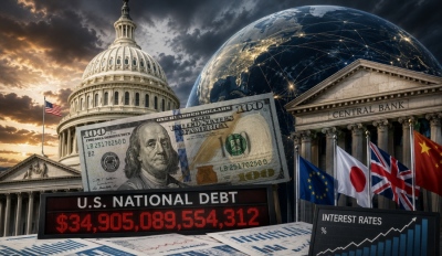 The US debt bomb is a nightmare - A global wave of expensive money and new interest rate hikes is coming