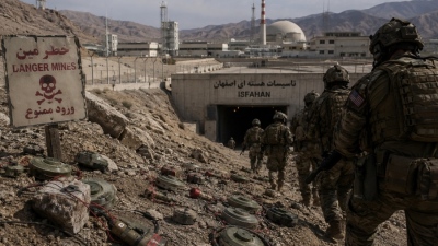 Iran barricades Isfahan facility with landmines and explosives to counter suspected US ground raid on uranium stock