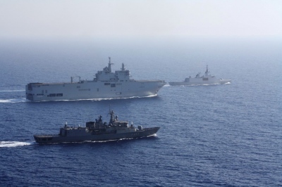 Παιχνίδια με τις Navtex - Οργή στην Τουρκία για τη μεγάλη άσκηση του γαλλικού ναυτικού ανοικτά της Κρήτης