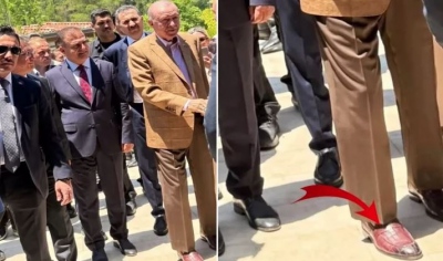 Ο κόσμος γύρω καίγεται... ο Erdogan, απαντά για τα παπούτσια των 5.500 ευρώ!