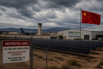 Spy thriller: Chinese SolarSpace «besieges» classified US military base